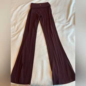 Lululemon Groove Flare Fold Over Legging